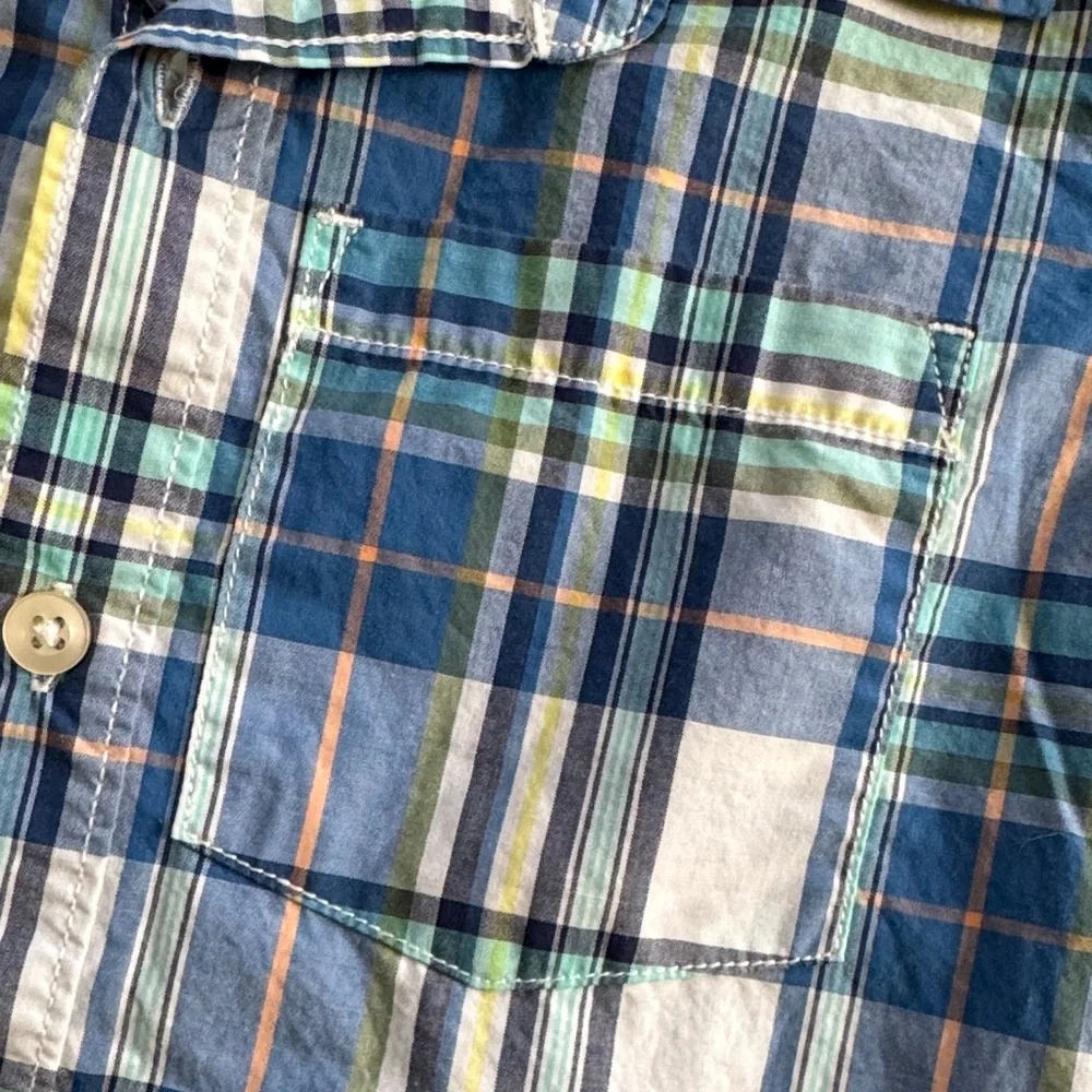 Carter's Multicolor Plaid Button-Down Shirt